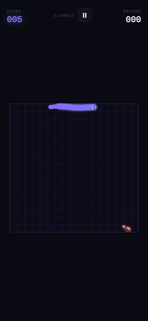 Gameplay Neøn Snake